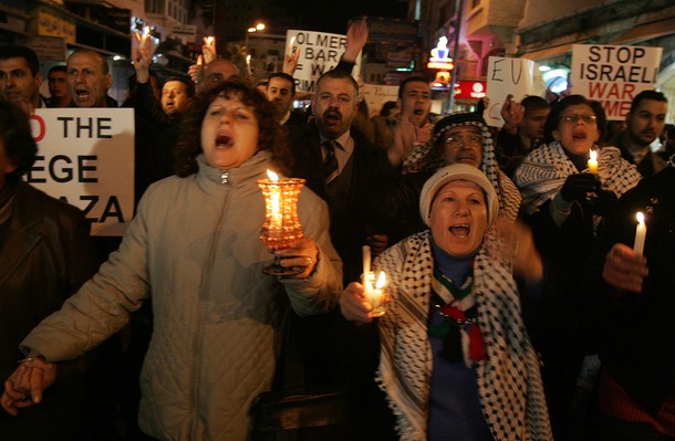 Palestine vigil and demonstration Effi Fuks Flickr/creative commons