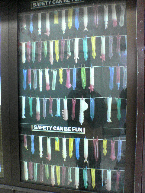 Condom poster by Jun Jhen Lew Flickr/creative commons